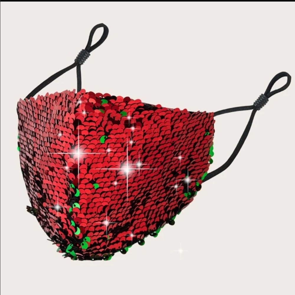 Fashion Sequins Face Mask